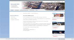 Desktop Screenshot of hafenunternehmen-dortmund.de